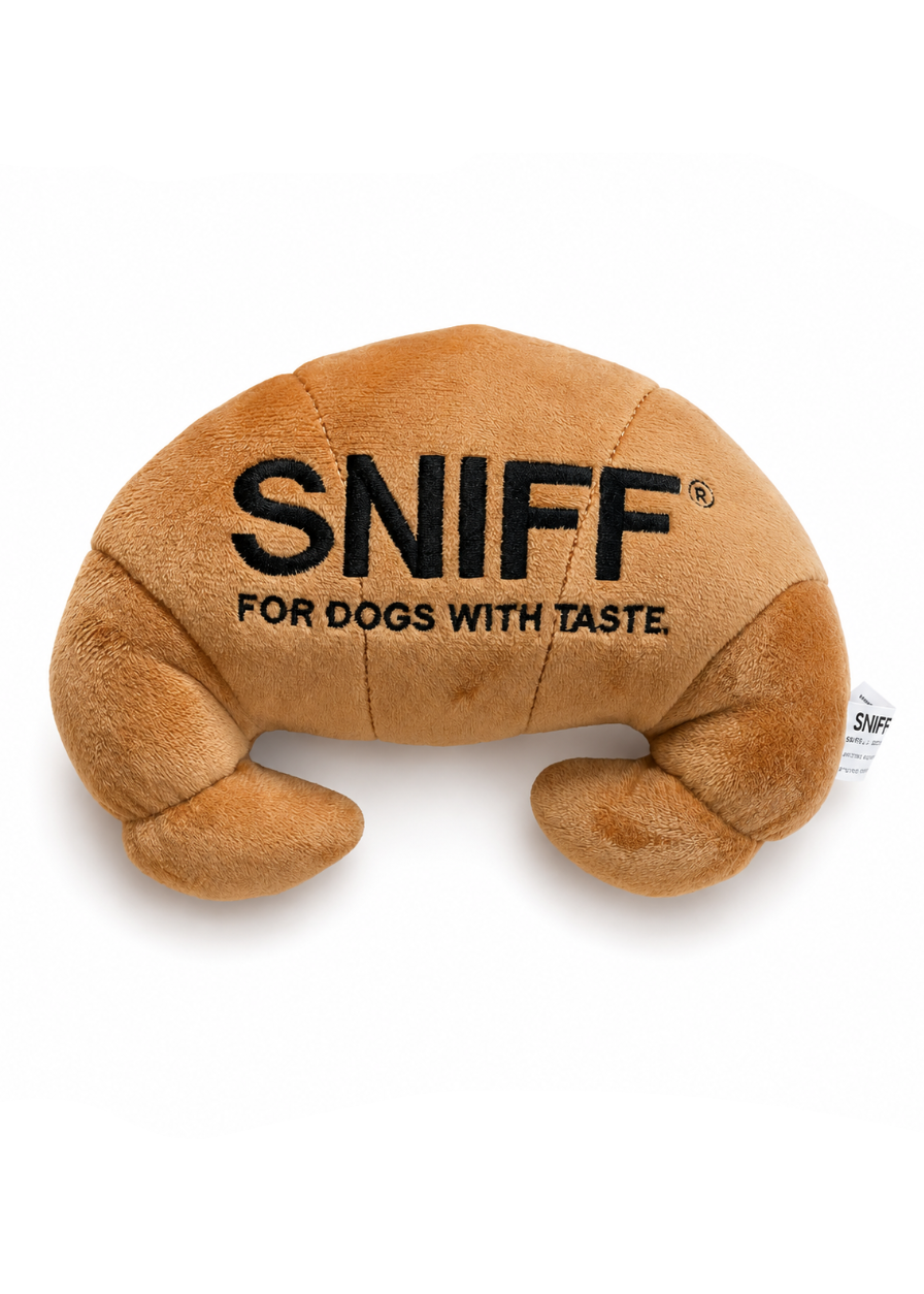 Oui Oui Croissant zacht pluche hondenspeeltje van SNIFF®