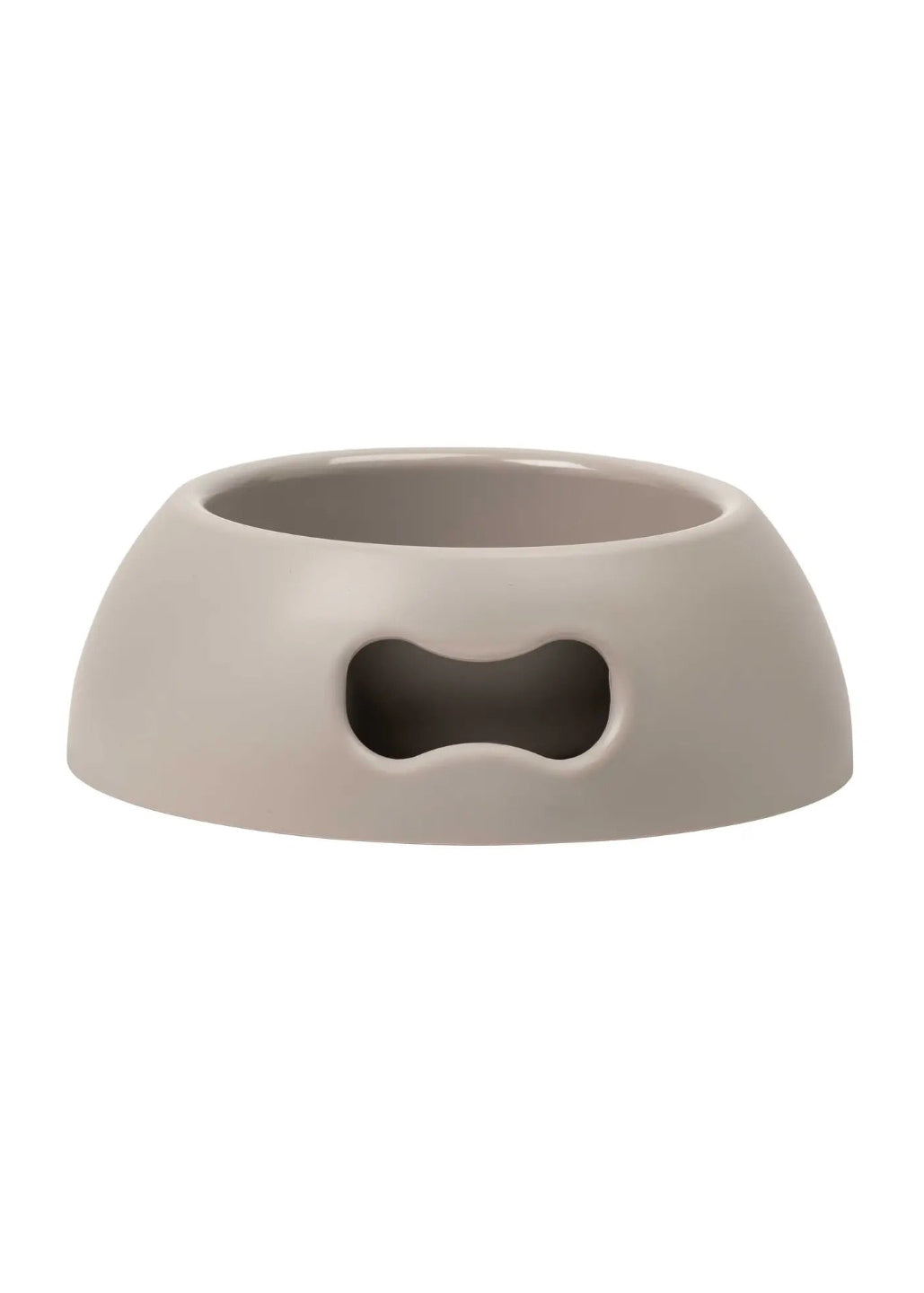 United Pets Pappy voerbak grijs – voer- en drinkbak hond met antislip